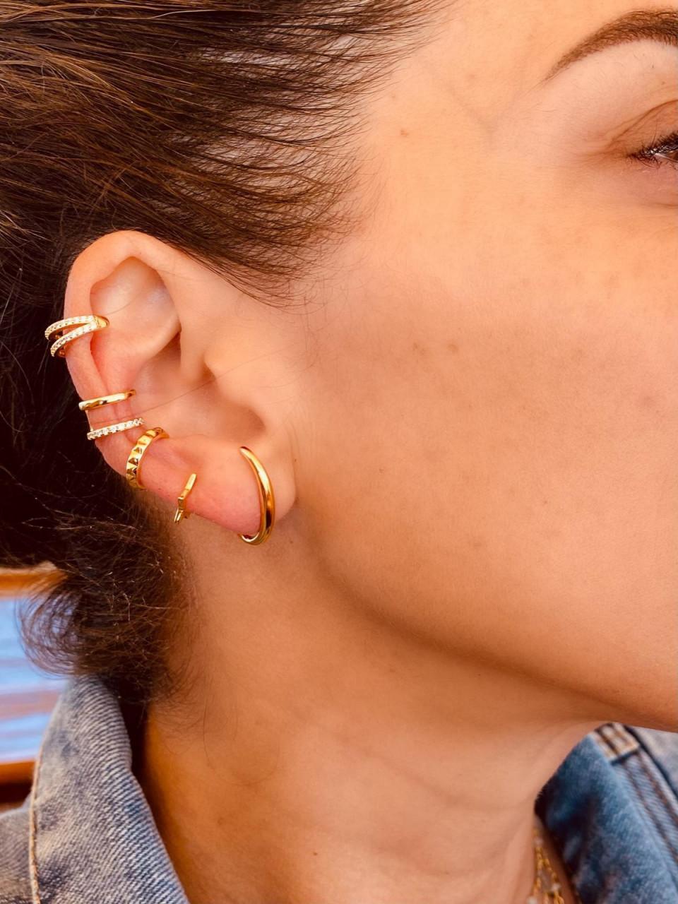 Lott. Gioielli Tiny By LOTT. Ear Cuff Shark