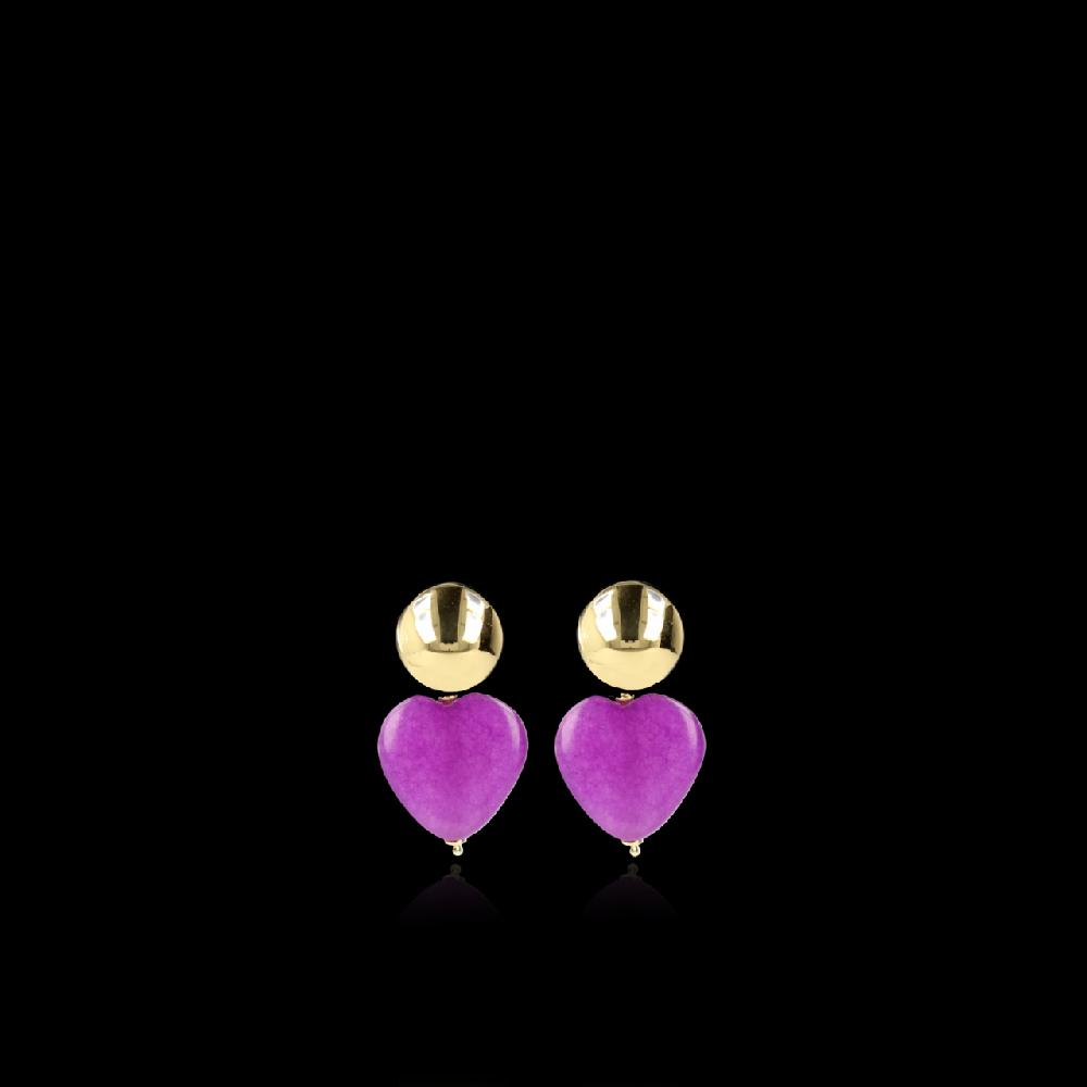 Lott. Gioielli Violet Oorbellen Hart S