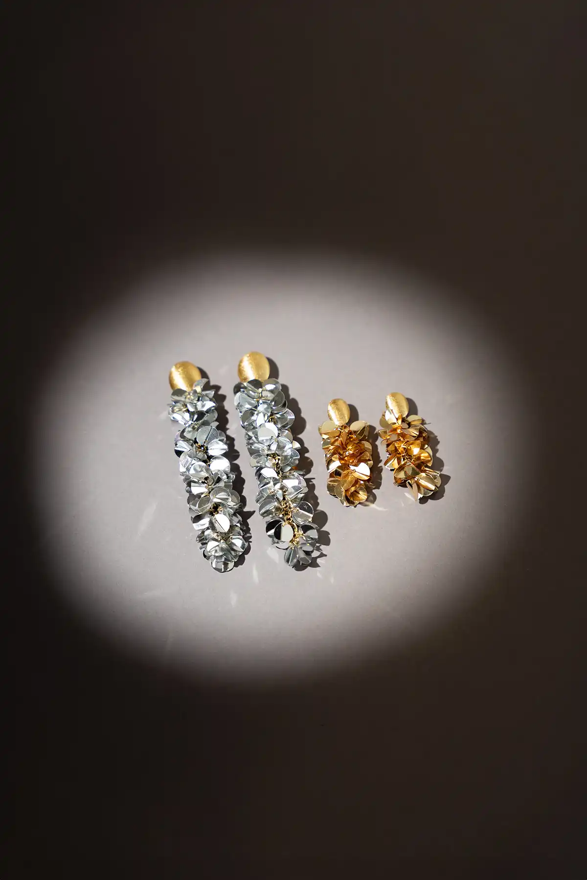 Lott. Gioielli Zilveren Sequin Oorbellen Snake L