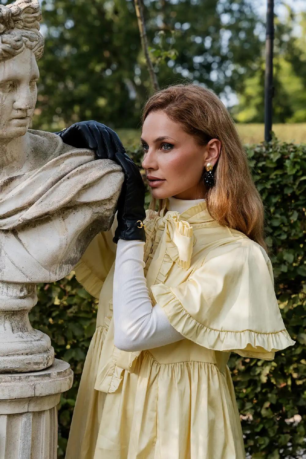 Lott. Gioielli Zwarte Oorbellen Sam Crystal Sequins