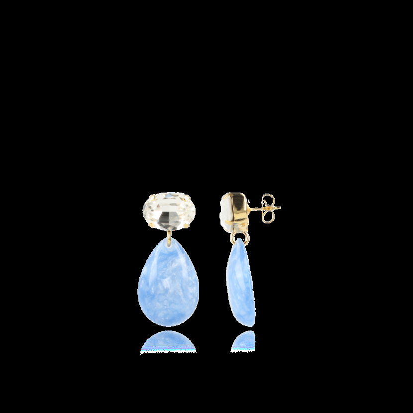 lott. gioielli Marble azure oorbellen Bliss Druppel S