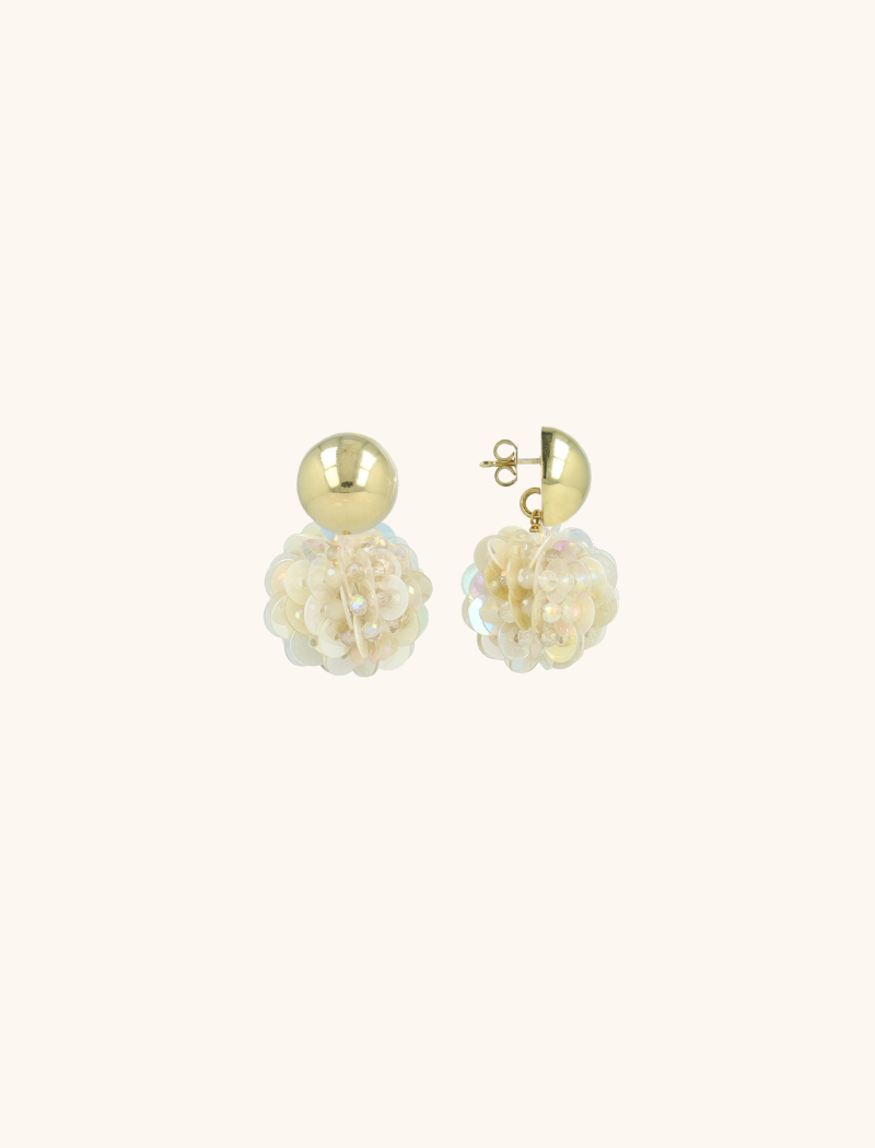 lott. gioielli Nude Mix Oorbellen Sanne Fine Sequin Globe S