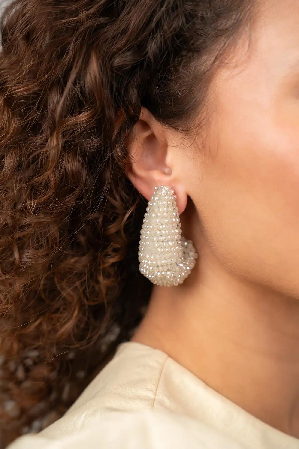 Lott. Gioielli Nude Oorbellen Nadine Teardrop Creole M