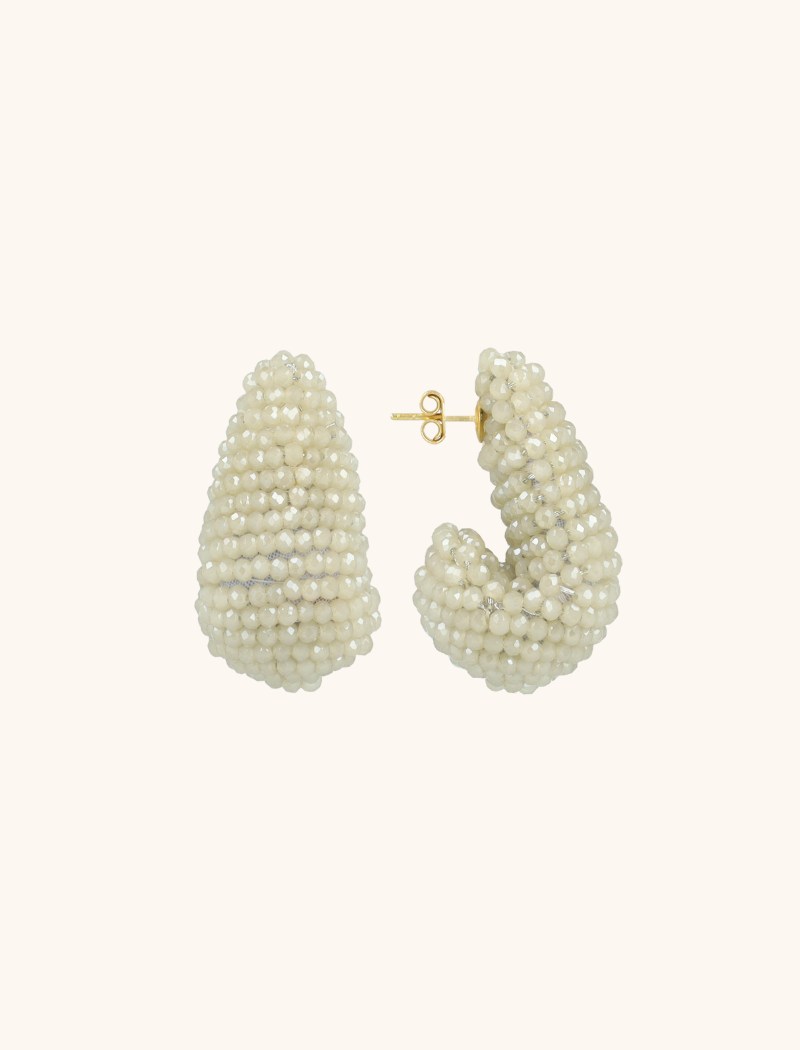 lott. gioielli Nude Oorbellen Nadine Teardrop Creole M