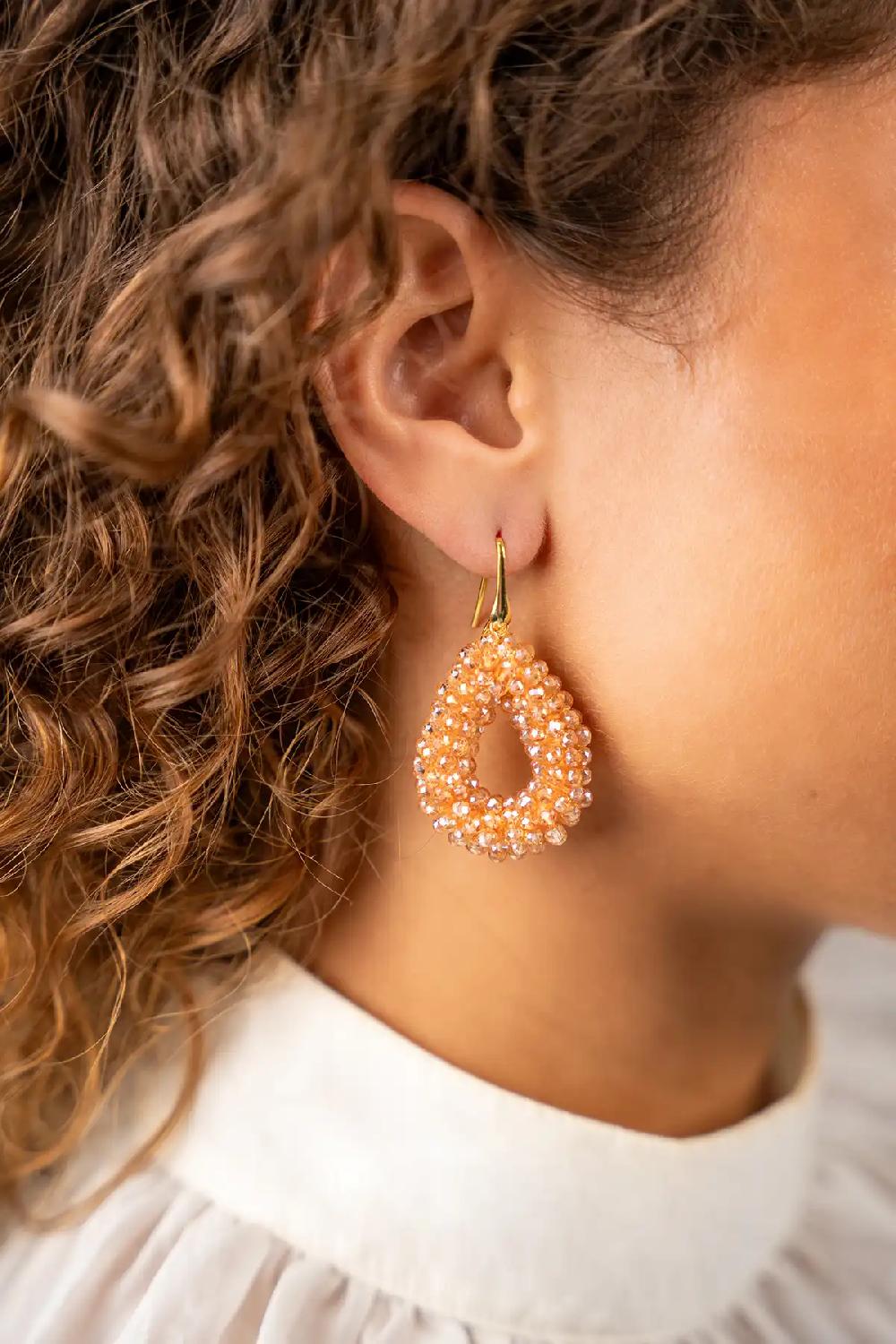 Lott. Gioielli Oranje Crush Oorbellen Berry Druppel S