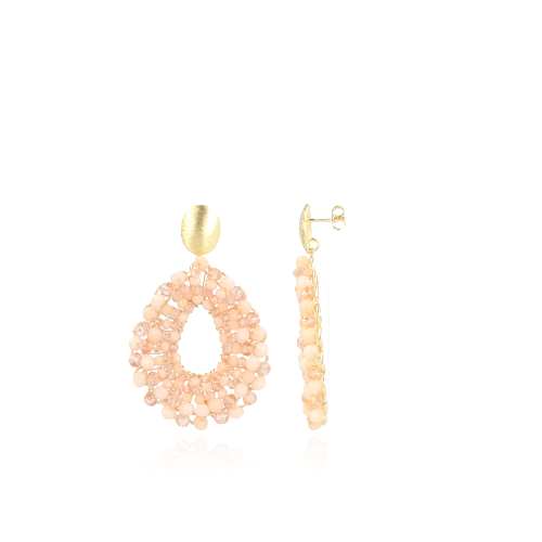 lott. gioielli Oranje Oorbellen Glassberry Babs Open Drop