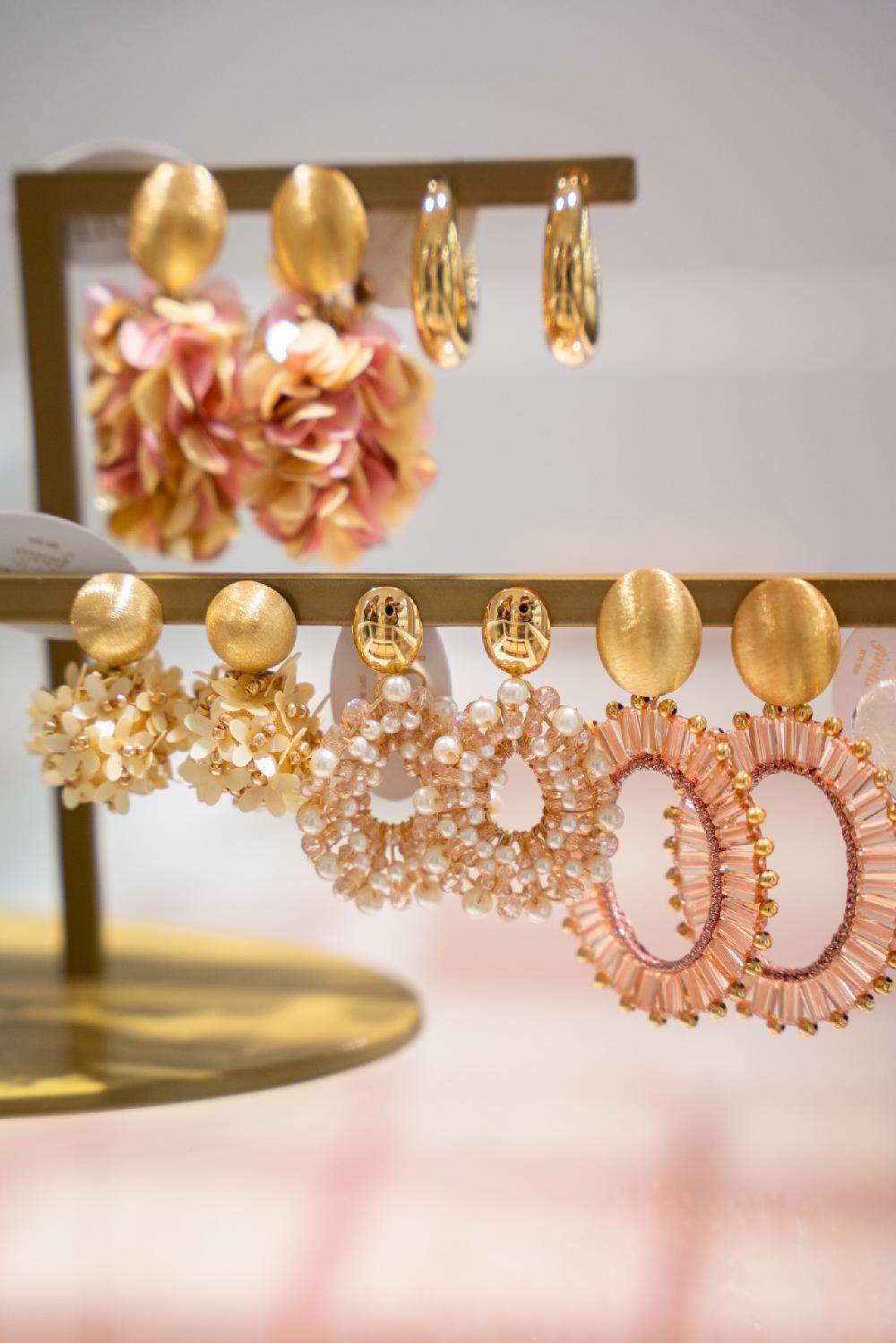 Lott. Gioielli Oud Roze Oorbellen Babs Open Druppel S