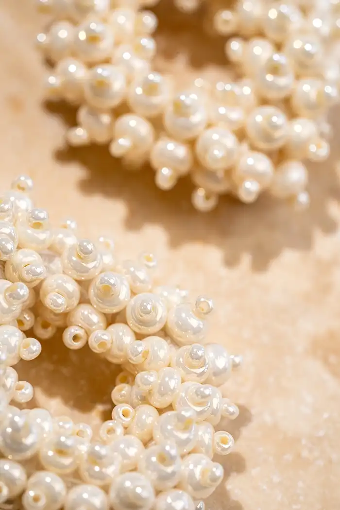 Lott. Gioielli Parel Oorbellen Holly Double Stones Glassberry Ace L