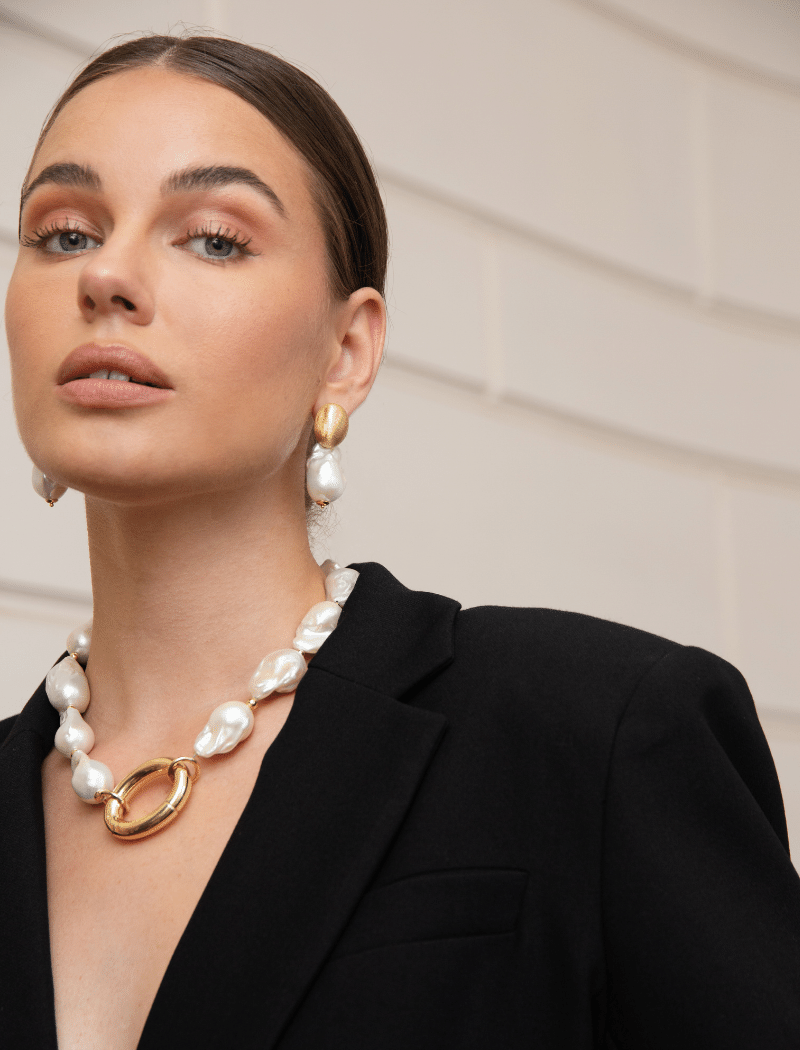 Lott. Gioielli Parel Oorbellen Lauretta Klassiek XXL