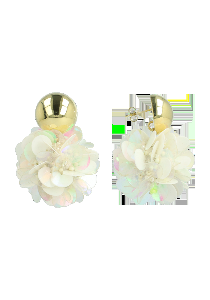 Lott. Gioielli Sequin Oorbellen Holo Parel Laure Globe L