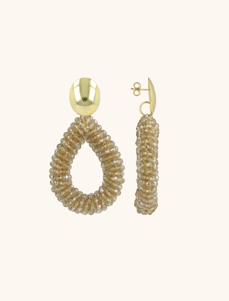 lott. gioielli Soft Champagne Oorbellen Berry Druppel L