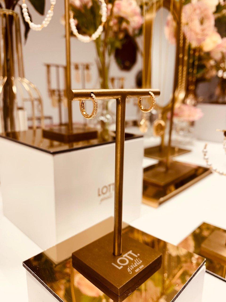 Lott. Gioielli Tiny By LOTT. Strass Creole Crystal XS