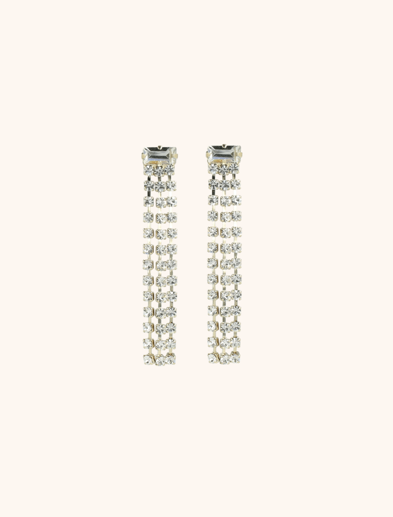 lott. gioielli Veronique Oorbellen Baguette Waterval S Kristal