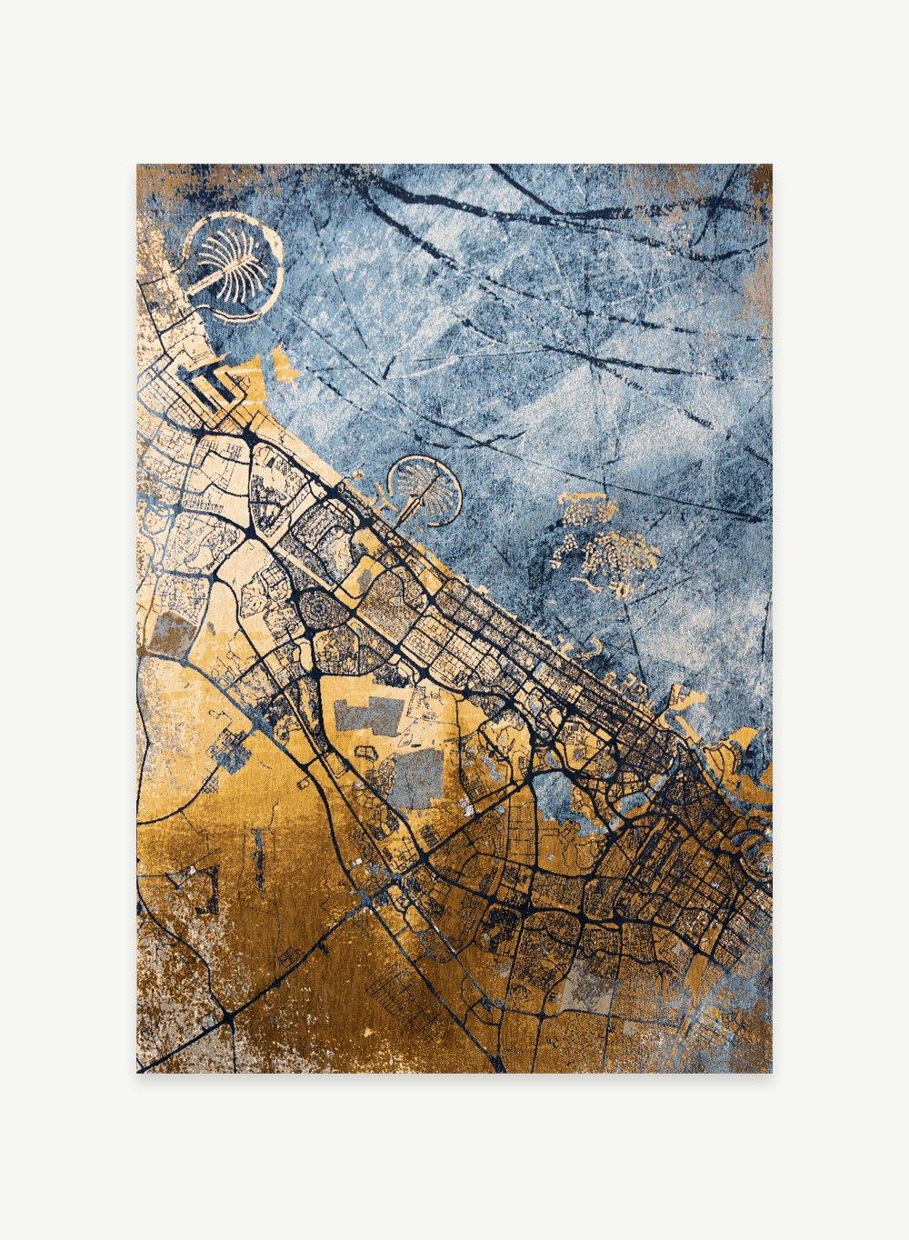 louis de poortere Dubai - Gold Sea 9698