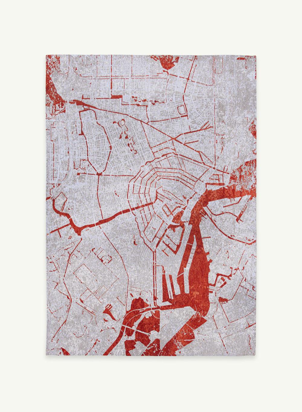 louis de poortere Orange Cut 9323 - Cities Collection