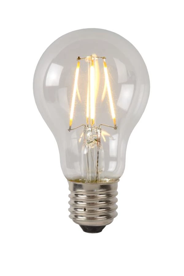 lucide Lucide A60 Class B - Filament lamp - Ø 6 4 cm - LED Dimb. - E27 - 1x7W 2700K - Transparant