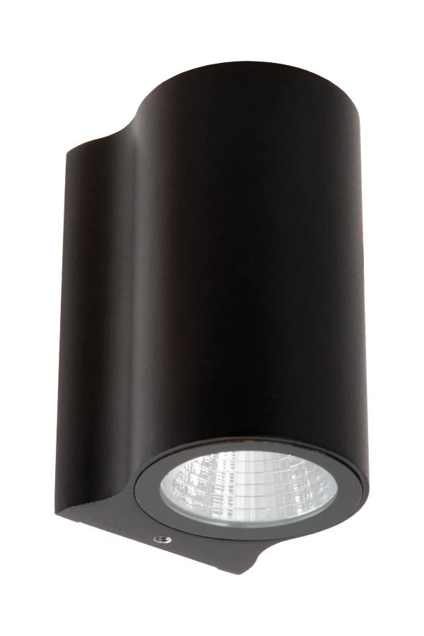 Lucide Lucide AKRA - Wandlamp Binnen/Buiten - LED - 1x6W 2700K - IP54 - Zwart