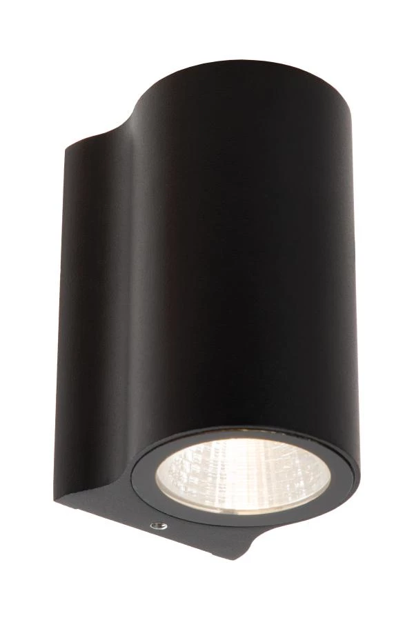 lucide Lucide AKRA - Wandlamp Binnen/Buiten - LED - 1x6W 2700K - IP54 - Zwart