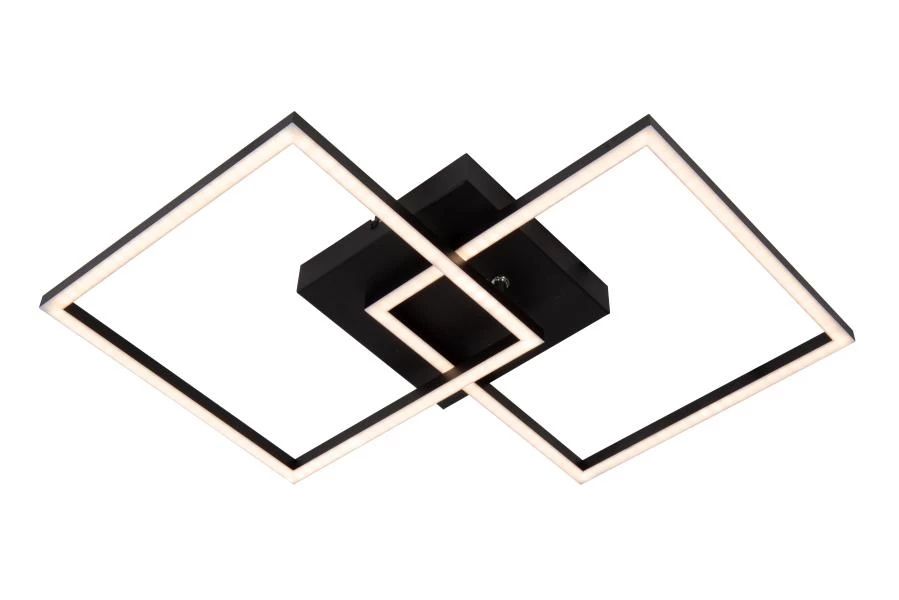 lucide Lucide ARIANNE - Plafonnière - LED - CCT - 1x23W 2700K/4000K - Zwart