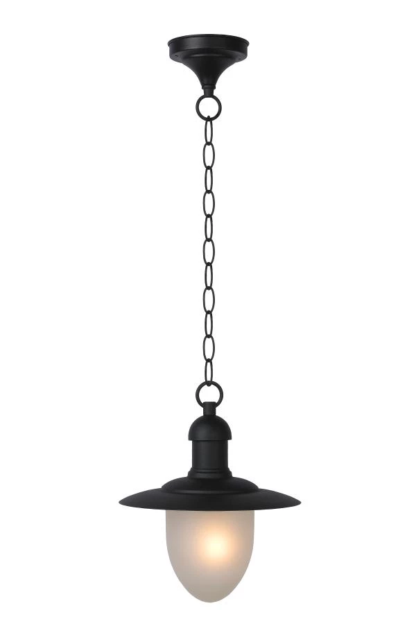 lucide Lucide ARUBA - Hanglamp Binnen/Buiten - Ø 25 cm - 1xE27 - IP44 - Zwart