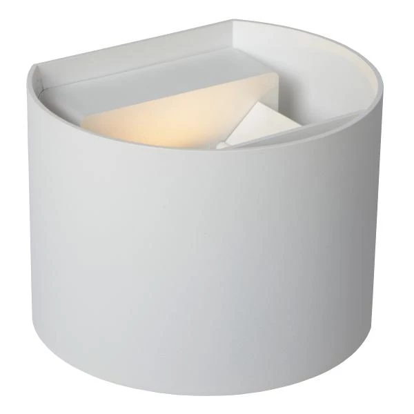 Lucide Lucide AXI - Wandspot / Wandlamp Badkamer - LED - 2x3 5W 2700K - IP54 - Verstelbare Stralingshoek - Wit