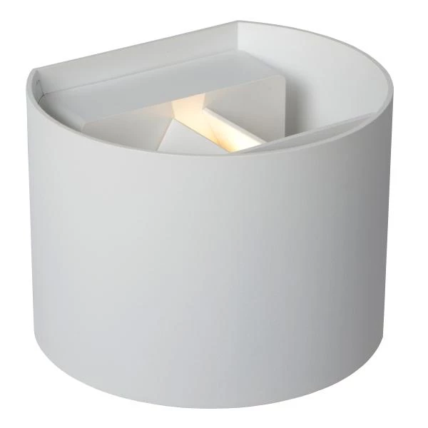 Lucide Lucide AXI - Wandspot / Wandlamp Badkamer - LED - 2x3 5W 2700K - IP54 - Verstelbare Stralingshoek - Wit