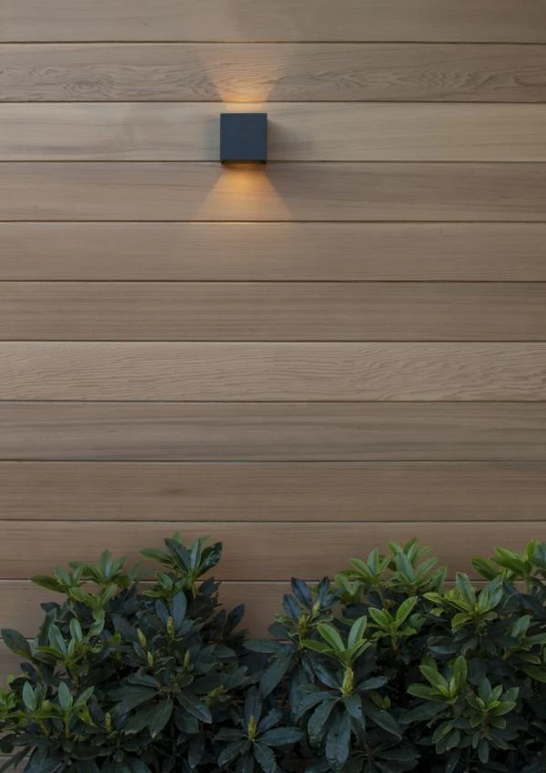 Lucide Lucide AXI - Wandspot / Wandlamp Badkamer - LED - 2x7W 2700K - IP54 - Verstelbare Stralingshoek - Zwart