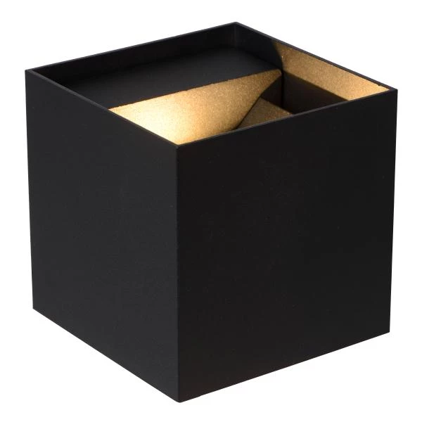 Lucide Lucide AXI - Wandspot / Wandlamp Badkamer - LED - 2x7W 2700K - IP54 - Verstelbare Stralingshoek - Zwart