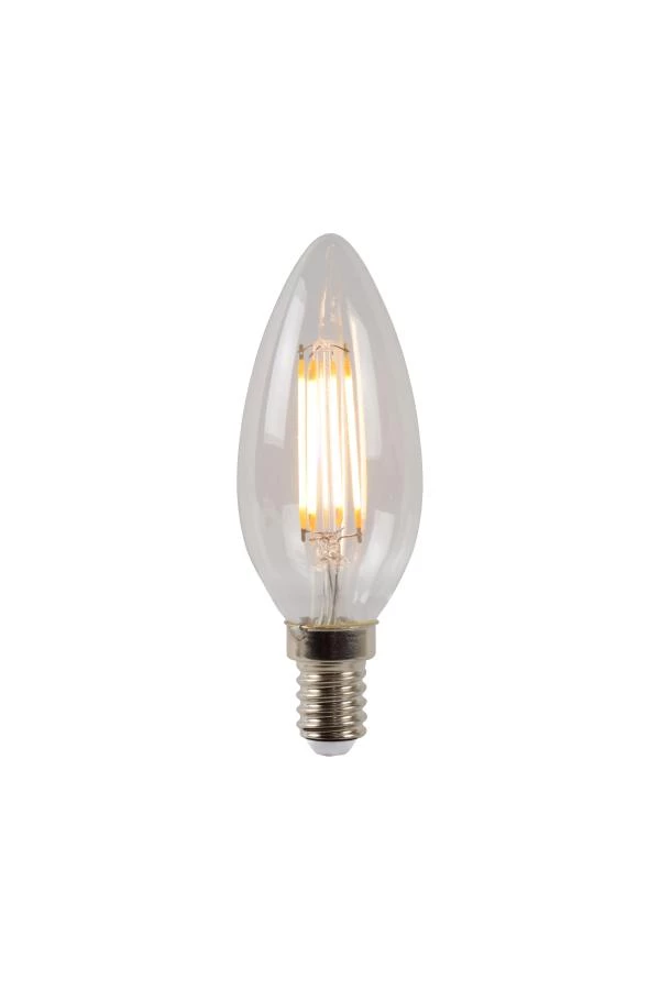 lucide Lucide C35 - Filament lamp - Ø 3 5 cm - LED Dimb. - E14 - 1x4W 2700K - Transparant
