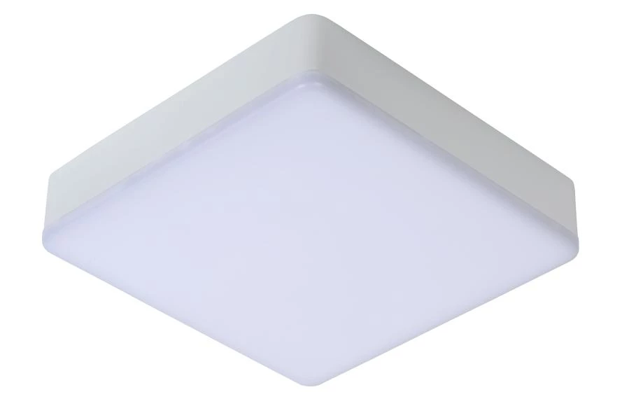 Lucide Lucide CERES-LED - Plafonnière Badkamer - LED Dimb. - 1x30W 3000K - IP44 - Wit