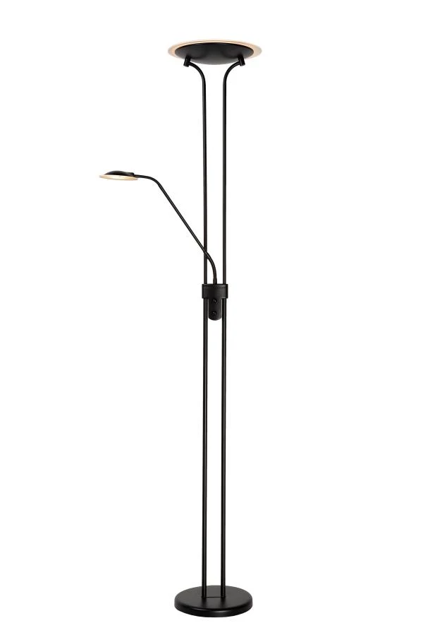 lucide Lucide CHAMPION-LED - Leeslamp - Ø 30 cm - LED Dimb. - 3000K - Zwart