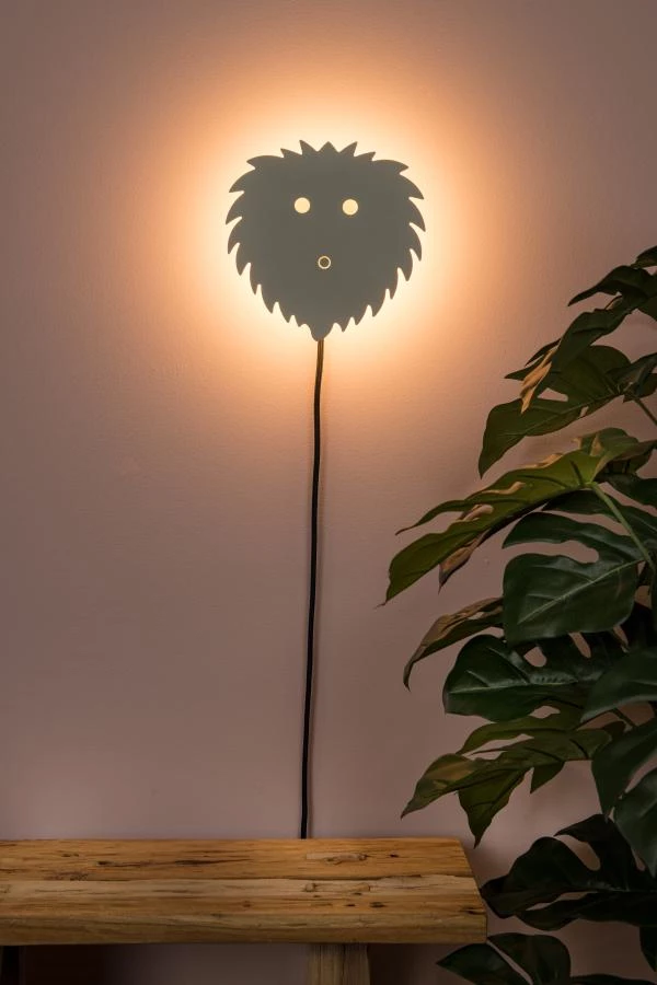 Lucide Lucide CHARLIE - Wandlamp Kinderkamer - LED Dimb. - 1x7W 2700K - Beige