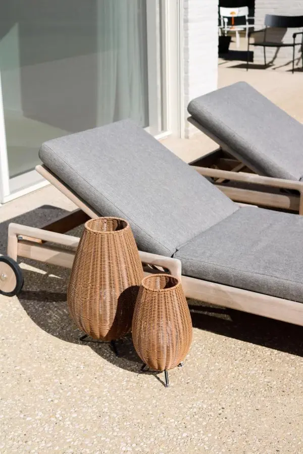 Lucide Lucide COLIN IP44 - Oplaadbare Tafellamp Binnen/Buiten - Accu/Batterij - LED 3 StepDim - 1x3W 3000K - IP44 - Naturel