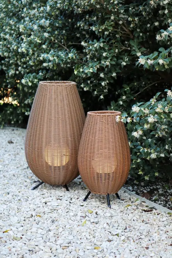 Lucide Lucide COLIN IP44 - Oplaadbare Tafellamp Binnen/Buiten - Accu/Batterij - LED 3 StepDim - 1x3W 3000K - IP44 - Naturel