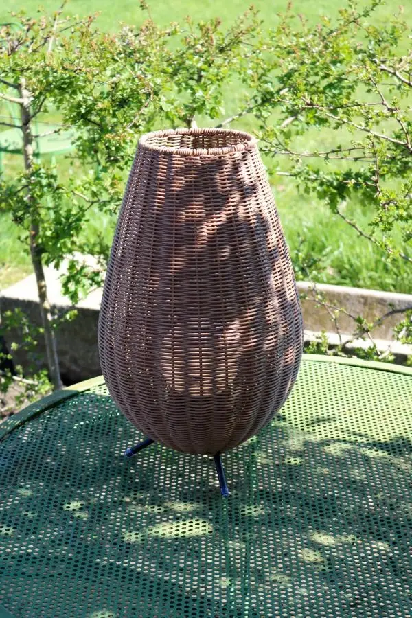 Lucide Lucide COLIN IP44 - Oplaadbare Tafellamp Binnen/Buiten - Accu/Batterij - LED 3 StepDim - 1x3W 3000K - IP44 - Naturel