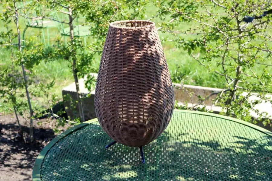 Lucide Lucide COLIN IP44 - Oplaadbare Tafellamp Binnen/Buiten - Accu/Batterij - LED 3 StepDim - 1x3W 3000K - IP44 - Naturel