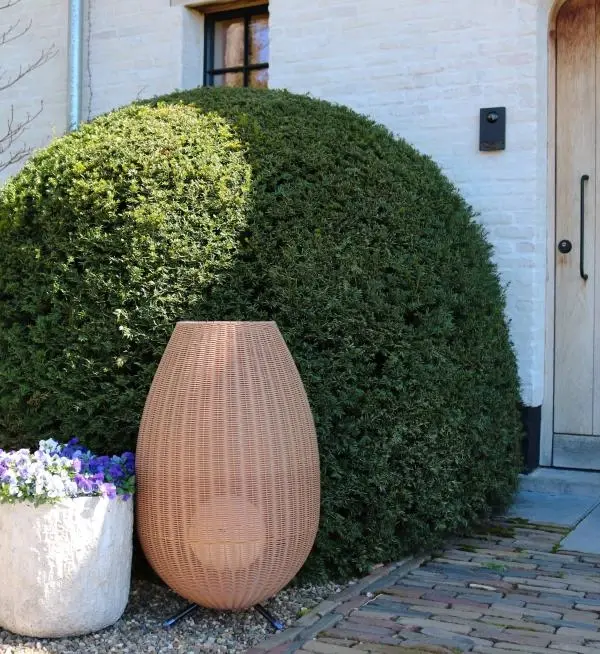 Lucide Lucide COLIN IP44 - Oplaadbare Vloerlamp Binnen/Buiten - Accu/Batterij - LED 3 StepDim - 1x3W 3000K - IP44 - Naturel