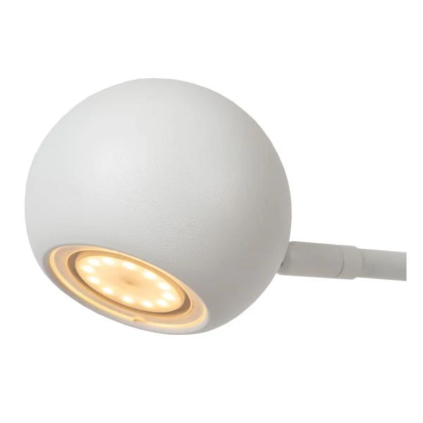 Lucide Lucide COMET - Oplaadbare Bureaulamp - Accu/Batterij - LED 3 StepDim - 1x3W 2700K - Wit