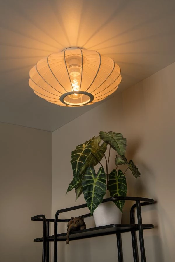 Lucide Lucide CORINA - Plafonnière - Ø 40 Cm - 1xE27 - Beige