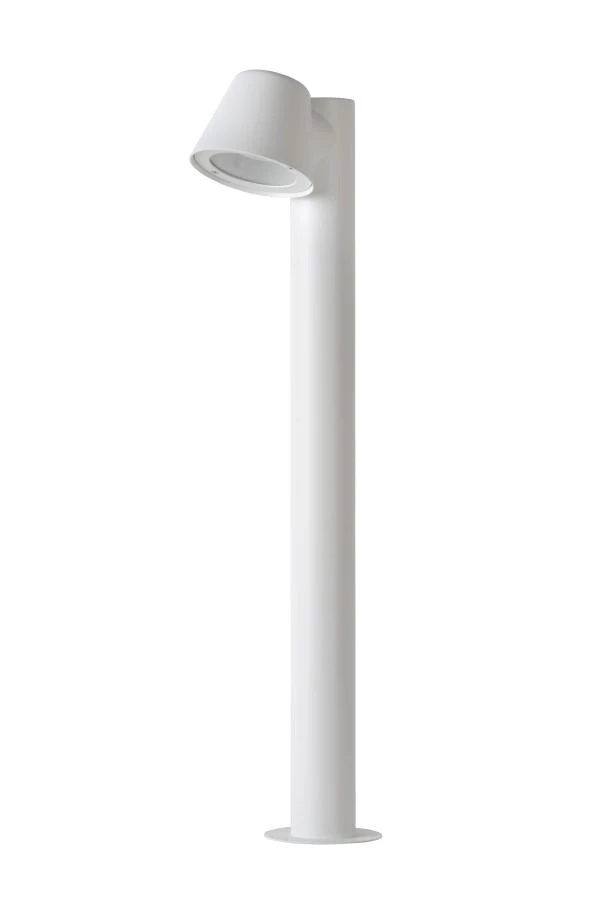 Lucide Lucide DINGO-LED - Sokkellamp - LED Dimb. - GU10 - 1x5W 3000K - IP44 - Wit