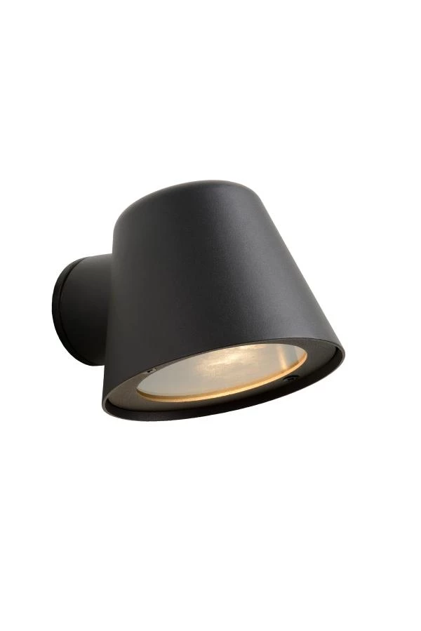 lucide Lucide DINGO-LED - Wandlamp Binnen/Buiten - LED Dimb. - GU10 - 1x5W 3000K - IP44 - Antraciet