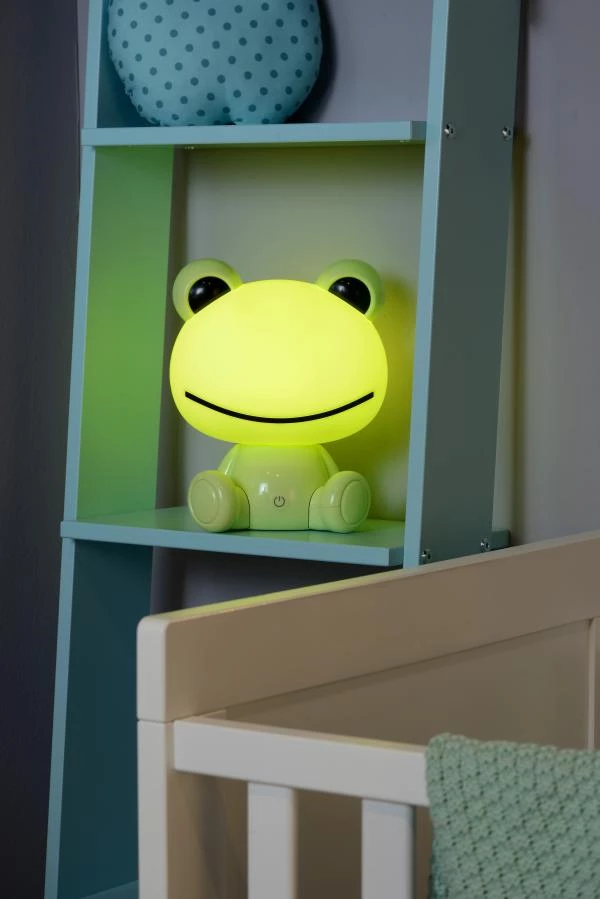 Lucide Lucide DODO FROG - Tafellamp Kinderkamer - LED 3 StepDim - 3x3W 4000K - Groen