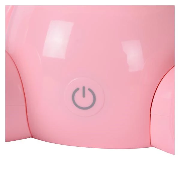 Lucide Lucide DODO RABBIT - Tafellamp Kinderkamer - LED 3 StepDim - 1x3W 4000K - Roze