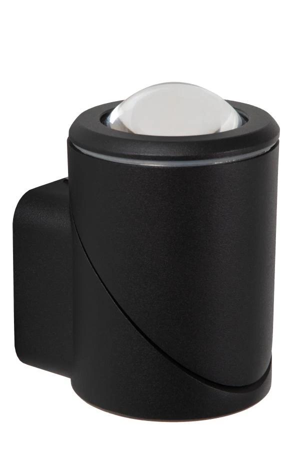 Lucide Lucide ERIN - Wandspot / Wandlamp Binnen/Buiten - LED - 1x5W 2700K - IP65 - Zwart