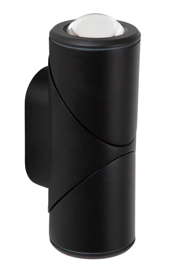 Lucide Lucide ERIN - Wandspot / Wandlamp Binnen/Buiten - LED - 2x5W 2700K - IP65 - Zwart
