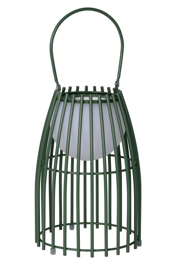 Lucide Lucide FJARA - Oplaadbare Tafellamp Binnen/Buiten - Accu/Batterij - Ø 17 5 Cm - LED Dim To Warm - 1x0 3W 2800K/3200K - IP44 - Groen