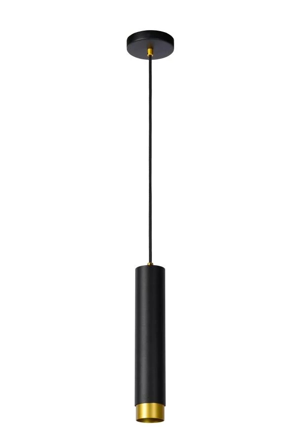 Lucide Lucide FLORIS - Hanglamp - Ø 5 9 Cm - 1xGU10 - Zwart