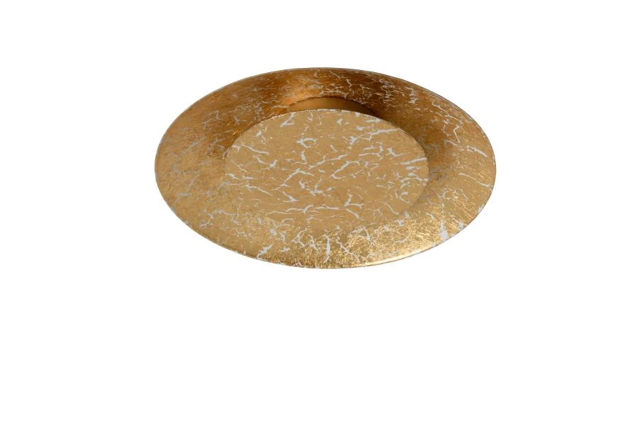 Lucide Lucide FOSKAL - Plafonnière - Ø 21 5 Cm - LED - 1x6W 2700K - Messing