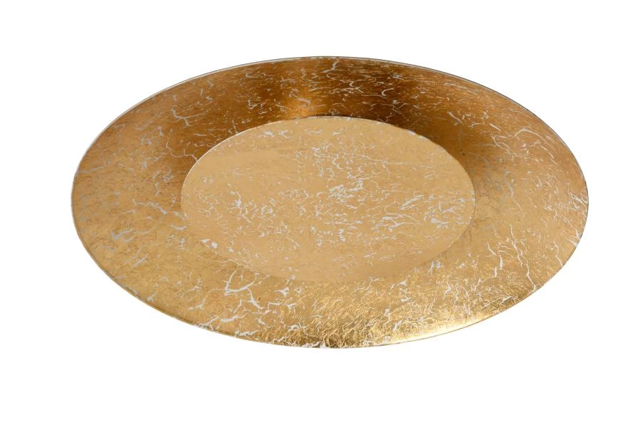 Lucide Lucide FOSKAL - Plafonnière - Ø 34 5 Cm - LED - 1x12W 2700K - Messing