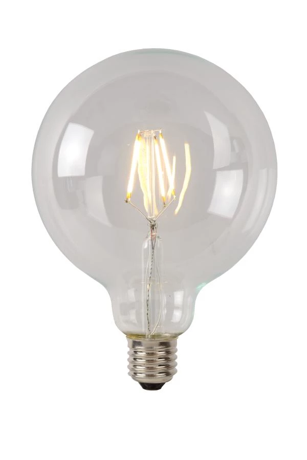 lucide Lucide G125 Class A - Filament lamp - Ø 12 5 cm - LED - E27 - 1x7W 2700K - Transparant
